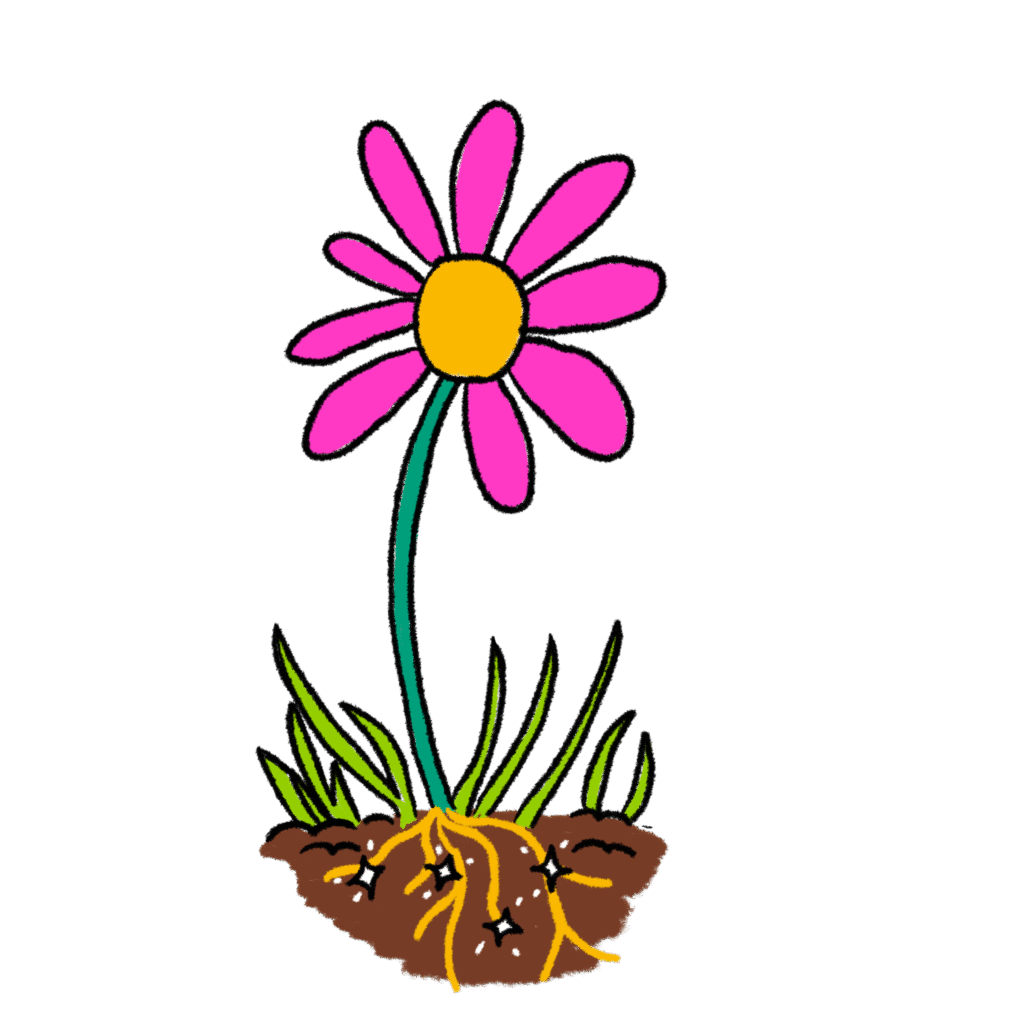Doodle of a flower